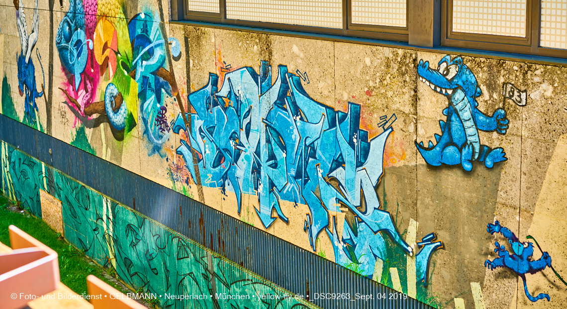 04.09.2019 - Einkaufs- und Wohnzentrum Quiddestraße in Neuperlach